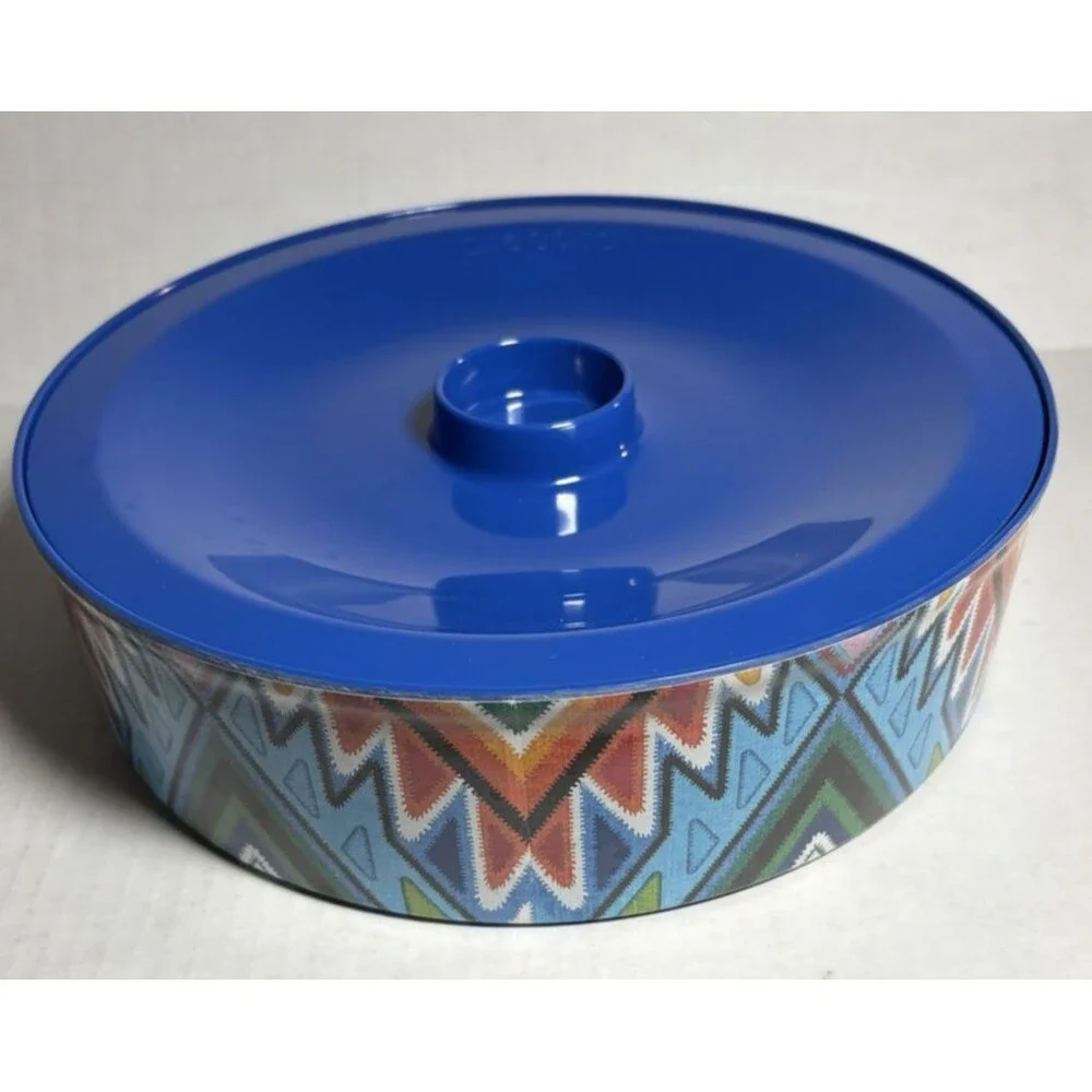 10 Inch Prepara~ Melamine Tortilla Warmer. . Never used.